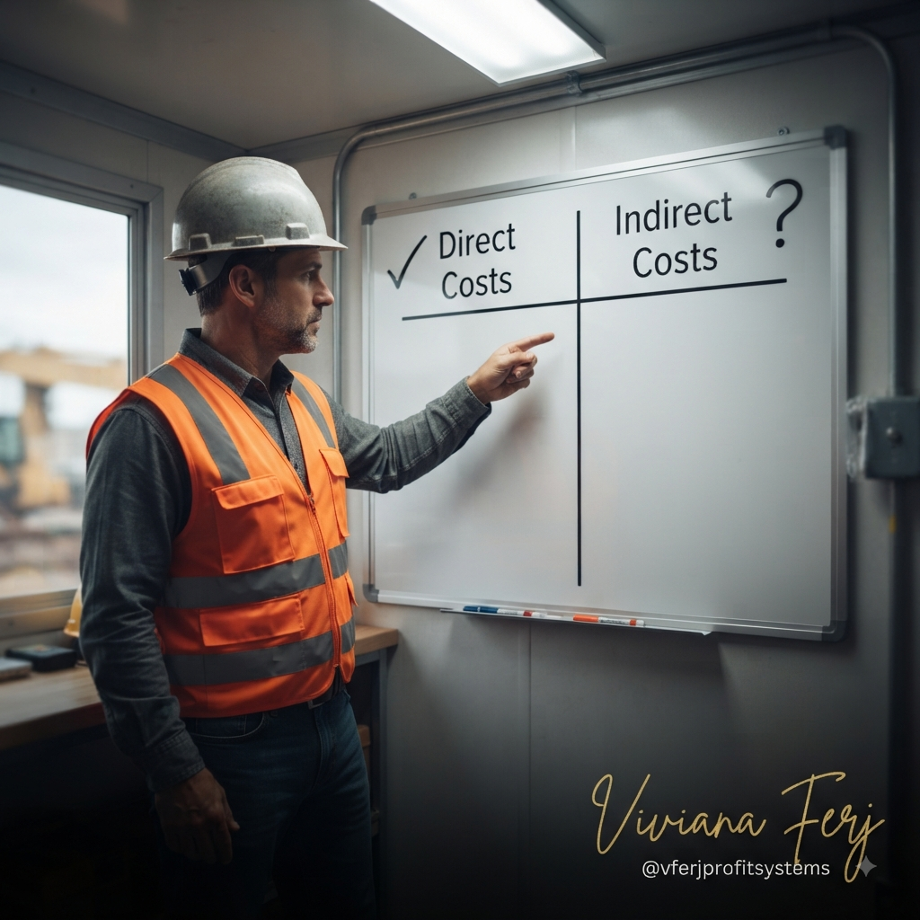 Direct vs indirect cost classification on a construction site