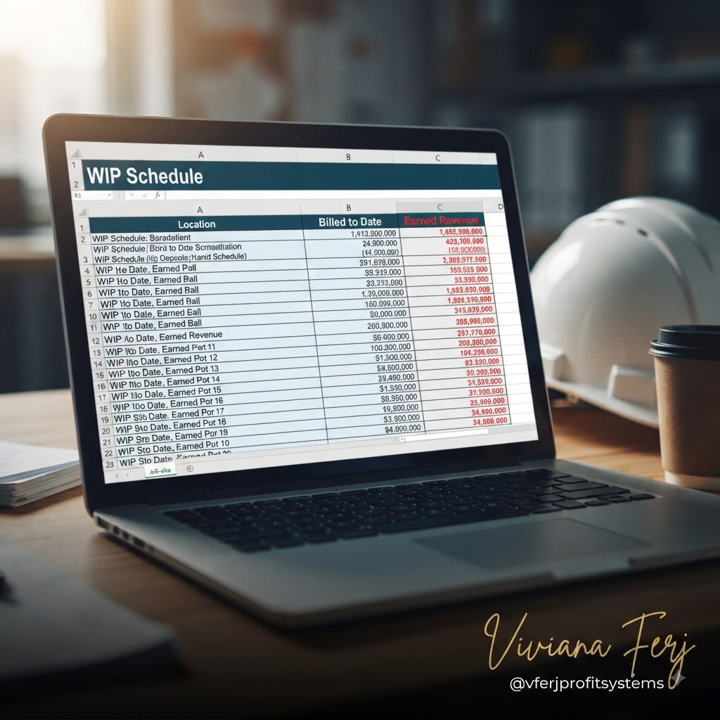 Over-billing and under-billing balance sheet