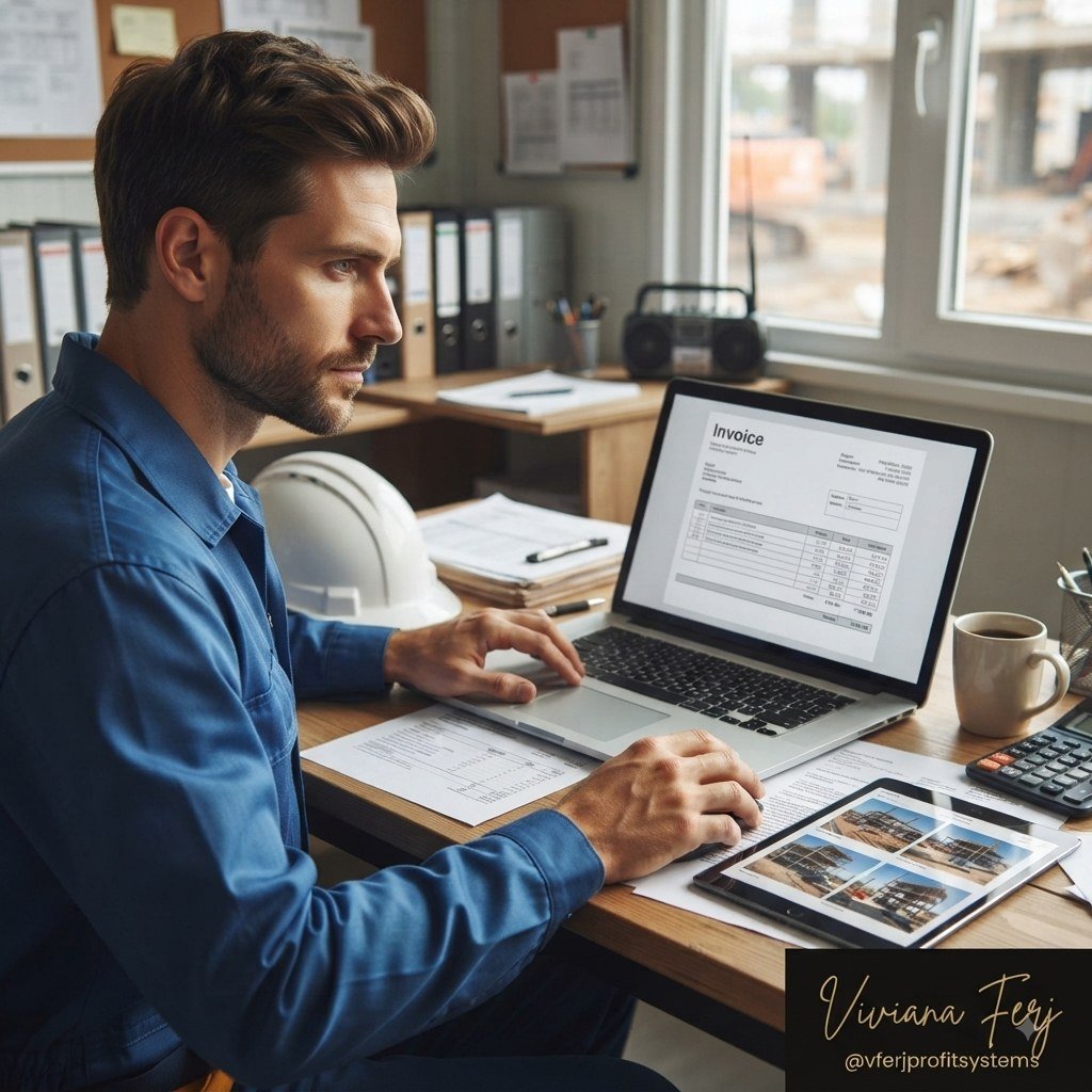 Preparing a progress billing invoice