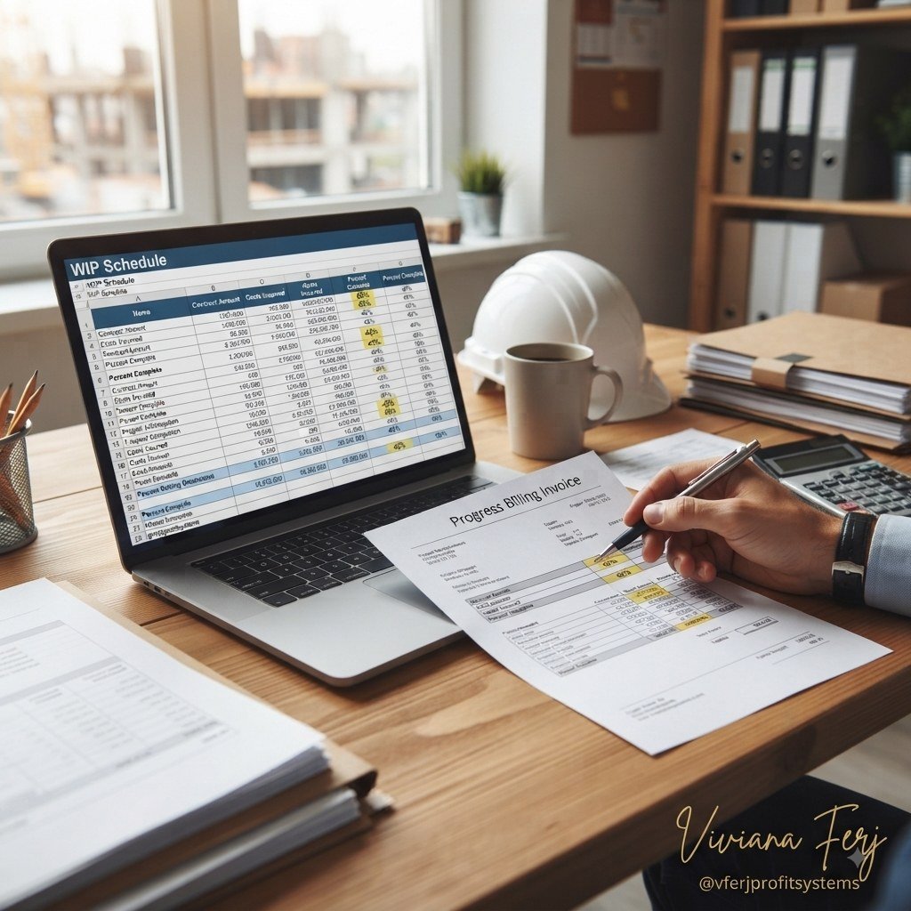 WIP Schedule and progress billing alignment