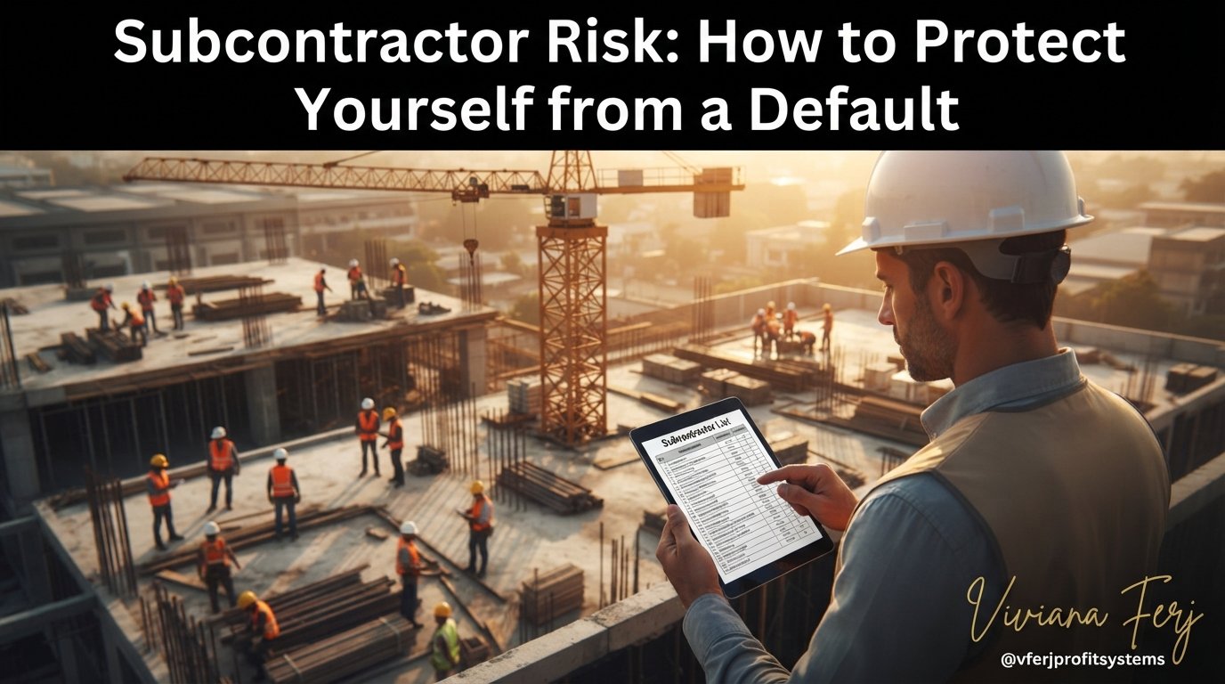 Subcontractor risk management on construction site