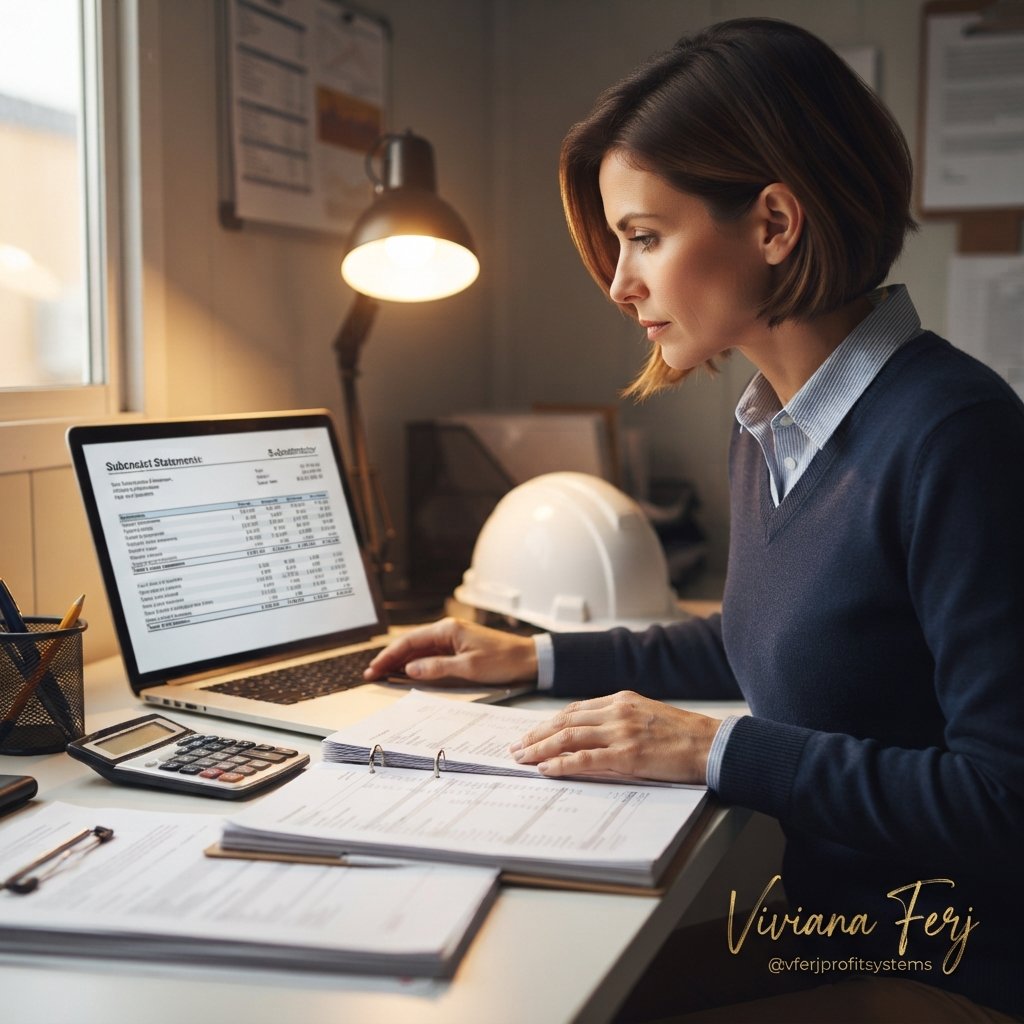 Assessing subcontractor financial health