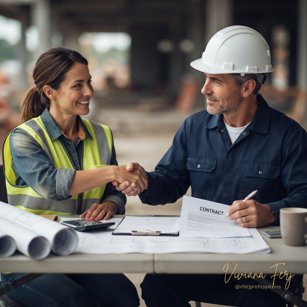 Signing subcontractor agreement with bonding requirements