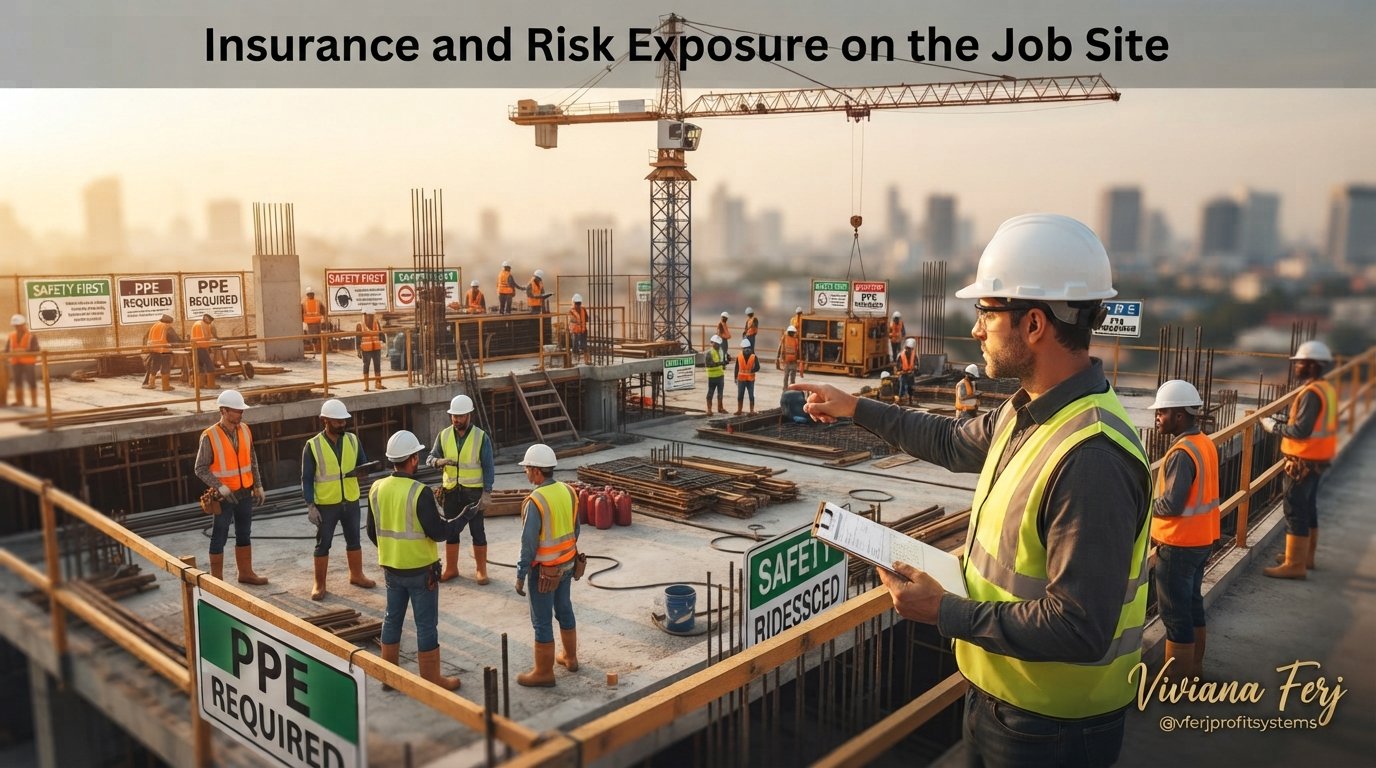 Construction site safety meeting