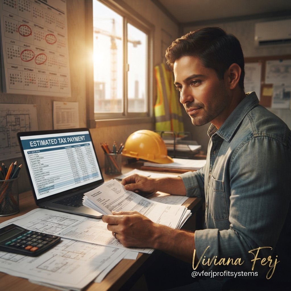 Estimated tax payments for construction contractors