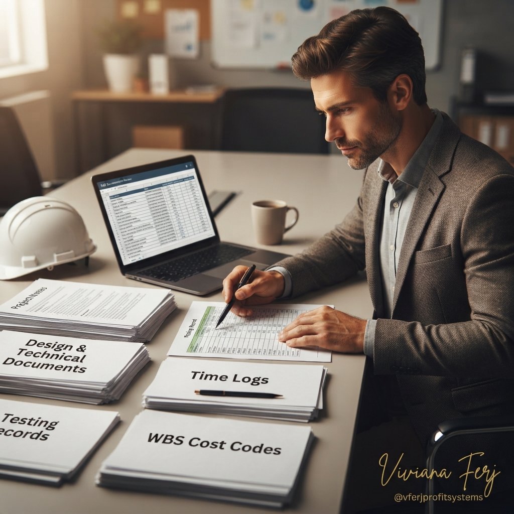 Documenting R&D activities for construction tax credit