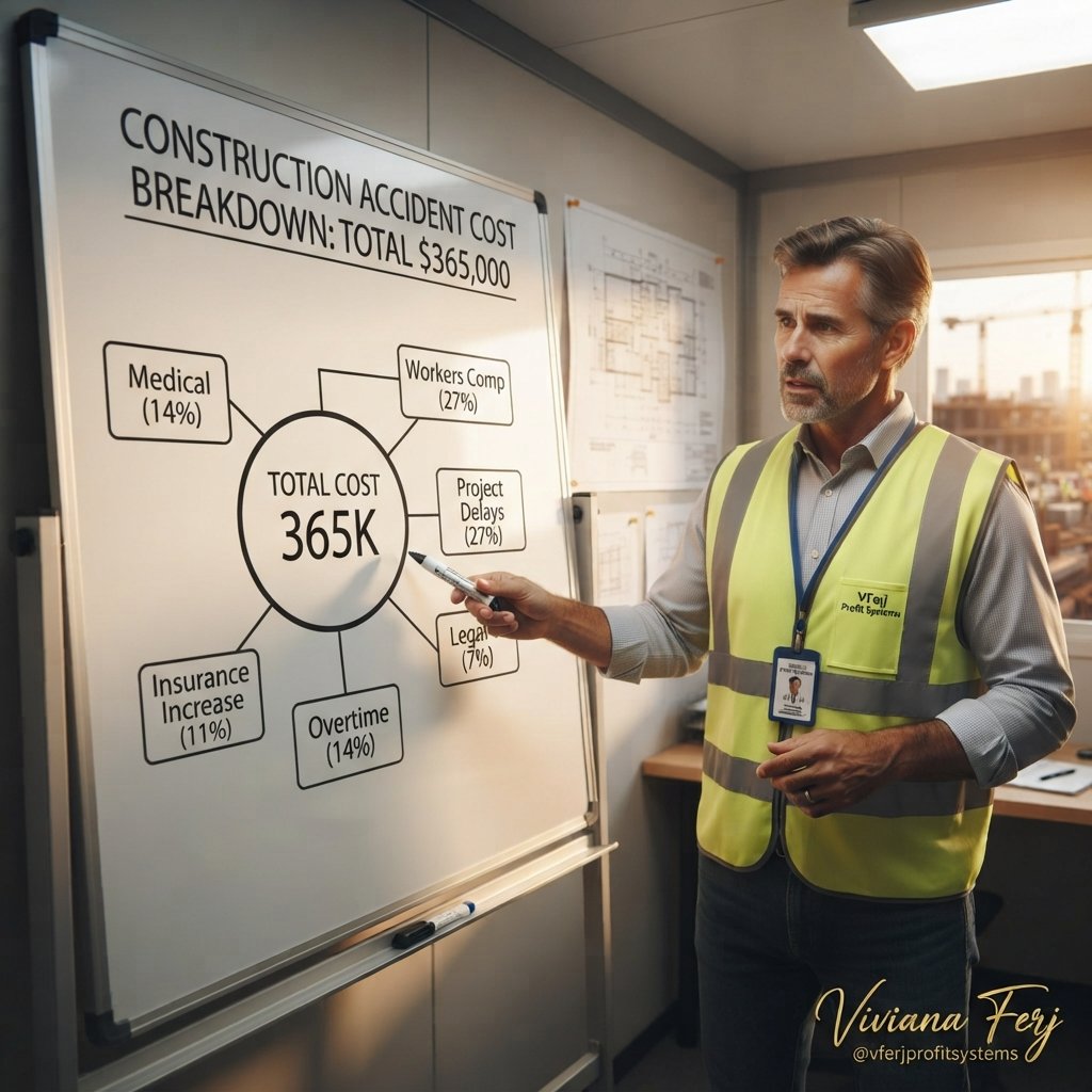 Cost of a construction accident breakdown